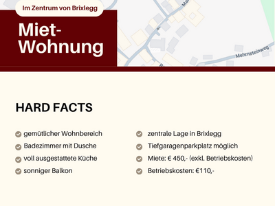 Wohnung provisionsfrei mieten in 6230 Brixlegg