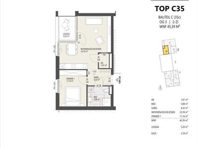 Wohnung mit Balkon kaufen in 6020 Innsbruck (Bild 5)