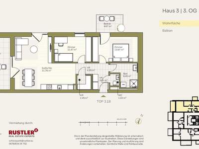 Wohnung mieten in 8054 Graz (Bild 1)