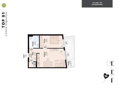 Wohnung kaufen in 6152 Trins