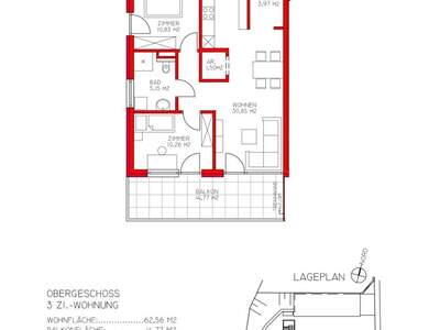 Wohnung mit Balkon kaufen in 6067 Absam (Bild 5)