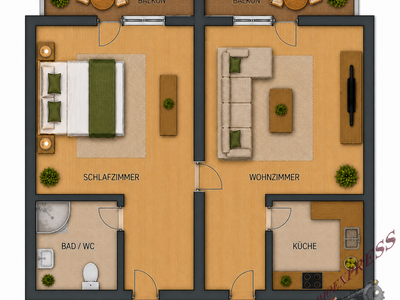 Terrassenwohnung kaufen in 4801 Traunkirchen (Bild 2)