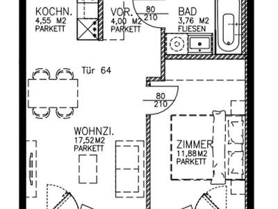 Wohnung mit Balkon mieten in 1110 Wien