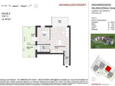 Wohnung mit Balkon kaufen in 6311 Oberau (Bild 4)