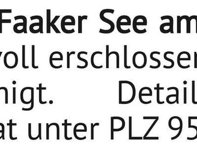 Grundstück kaufen in 9584 Finkenstein