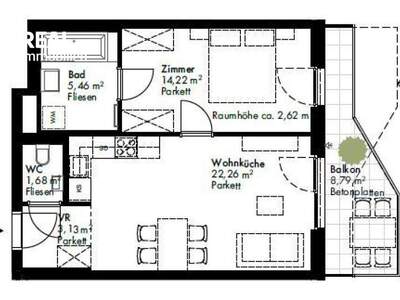 Terrassenwohnung kaufen in 1210 Wien (Bild 1)