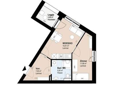Wohnung mieten in 8020 Graz