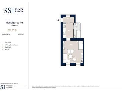 Altbauwohnung kaufen in 1120 Wien (Bild 5)