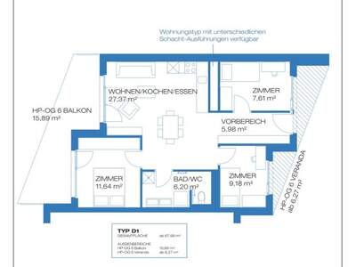 Wohnung mit Balkon kaufen in 8055 Graz (Bild 5)