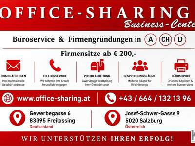 Gewerbeobjekt mieten in 5020 Salzburg