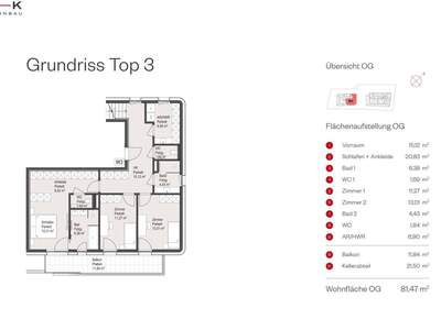 Wohnung mit Balkon kaufen in 5020 Salzburg (Bild 5)