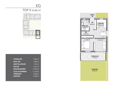 Terrassenwohnung kaufen in 8280 Fürstenfeld (Bild 2)