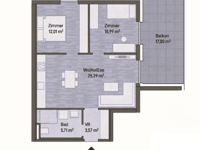 Terrassenwohnung kaufen in 8020 Graz Gries