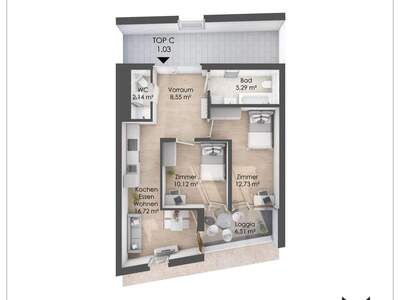 Wohnung mieten in 6020 Innsbruck