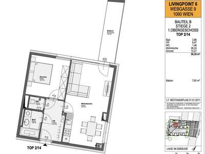 Apartment provisionsfrei mieten in 1060 Wien