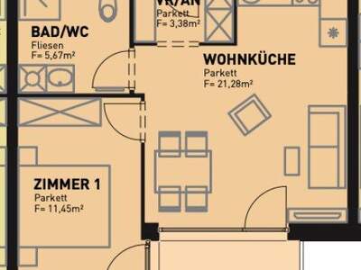 Terrassenwohnung kaufen in 1210 Wien (Bild 1)