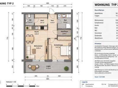 Wohnung mit Balkon kaufen in 2540 Bad Vöslau (Bild 1)