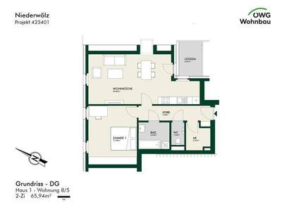 Mietwohnung in 8831 Niederwölz