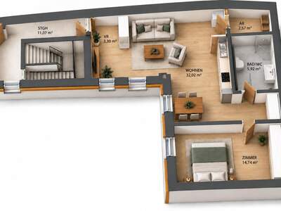 Wohnung kaufen in 5280 Braunau (Bild 1)