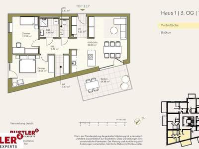 Wohnung mieten in 8054 Graz