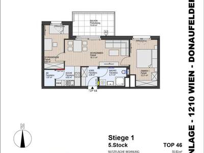 Wohnung mit Balkon kaufen in 1210 Wien (Bild 2)