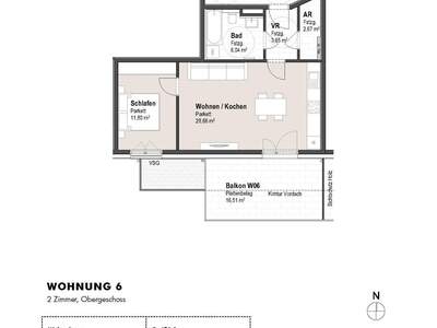 Wohnung mit Balkon kaufen in 5722 Niedernsill (Bild 3)