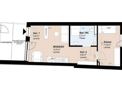 Wohnung mieten in 8020 Graz