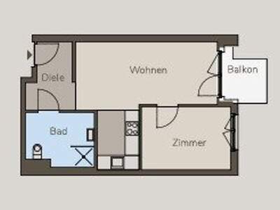 Wohnung mit Balkon mieten in 8020 Graz (Bild 1)