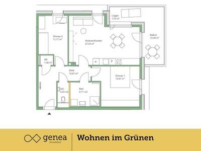 Wohnung mit Balkon kaufen in 8010 Graz (Bild 3)