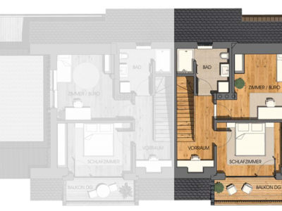 Terrassenwohnung kaufen in 9601 Arnoldstein (Bild 4)