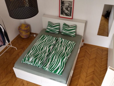 Altbauwohnung mit Balkon mieten in 1060 Wien (Bild 2)