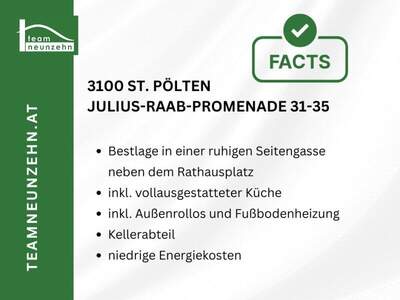 Terrassenwohnung mieten in 3100 St. Pölten (Bild 5)