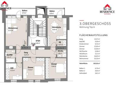 Altbauwohnung mit Balkon kaufen in 5020 Salzburg (Bild 4)
