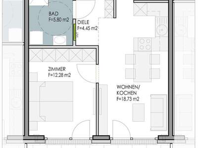 Wohnung mit Balkon kaufen in 6121 Baumkirchen (Bild 1)