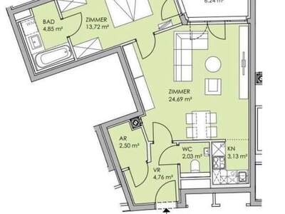 Mietwohnung provisionsfrei in 1050 Wien