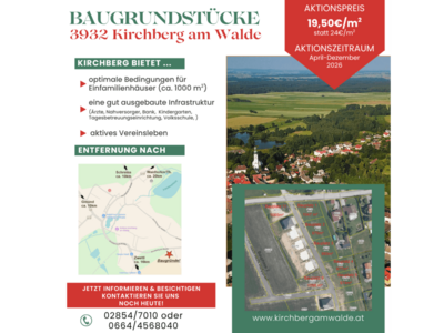 Grundstück kaufen in 3932 Kirchberg