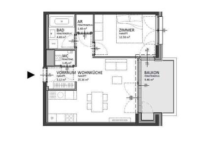 Eigentumswohnung in 1100 Wien