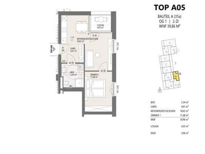 Wohnung mit Balkon kaufen in 6020 Innsbruck (Bild 1)