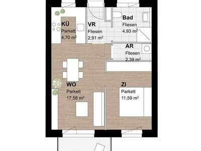 Terrassenwohnung mieten in 8054 Graz (Bild 1)