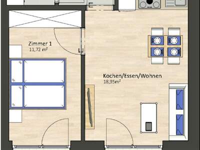 Wohnung mit Balkon mieten in 8077 Gössendorf (Bild 3)