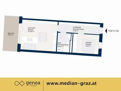 Wohnung mit Balkon mieten in 8020 Graz (Bild 4)