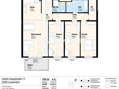 Etagenwohnung kaufen in 2326 Lanzendorf
