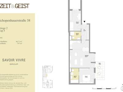 Wohnung mit Balkon mieten in 1180 Wien (Bild 5)