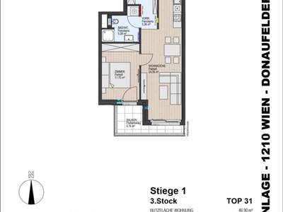 Wohnung mit Balkon kaufen in 1210 Wien (Bild 2)