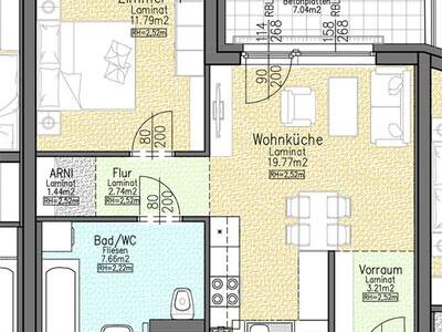 Wohnung mit Balkon mieten in 2434 Götzendorf (Bild 5)