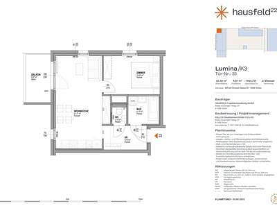 Wohnung mit Balkon mieten in 1220 Wien (Bild 1)