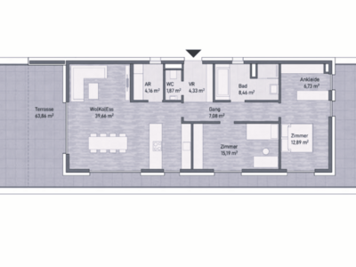 Terrassenwohnung kaufen in 8010 Graz Jakomini