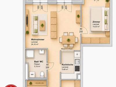 Apartment provisionsfrei mieten in 8020 Steiermark