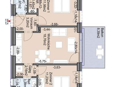 Terrassenwohnung mieten in 8020 Graz