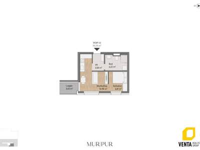 Wohnung mit Balkon kaufen in 8020 Graz (Bild 2)